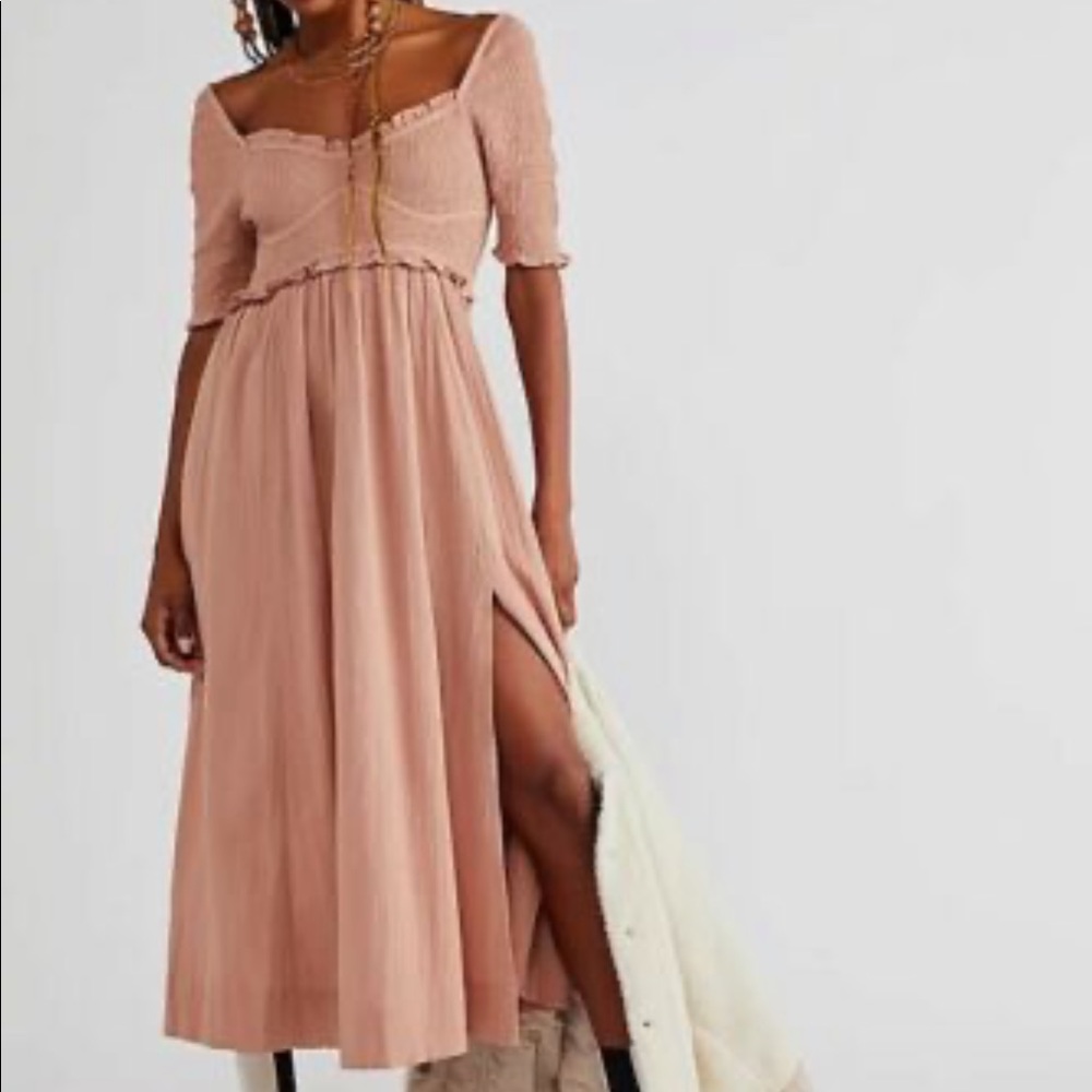 Free People Sunshine Season Midi Dress